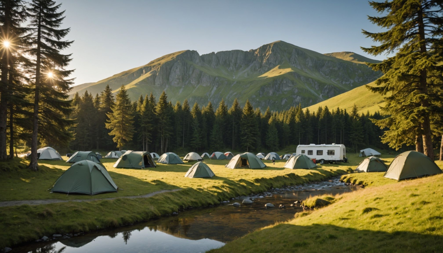Camping près du puy de sancy informations : environnement